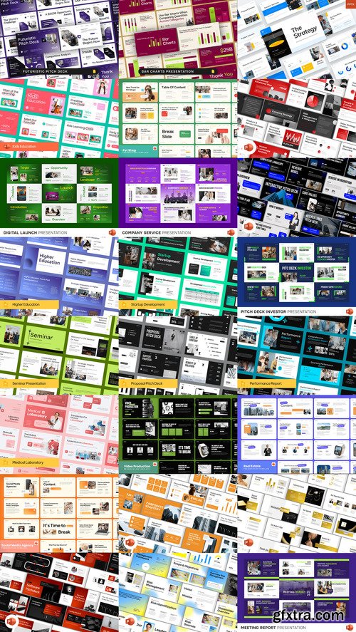 24 PowerPoint Templates Bundle 54 24 PowerPoint Templates Bundle 54