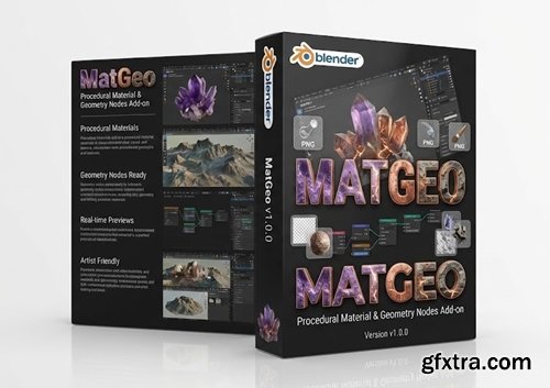 MatGeo v1.0.0 for Blender