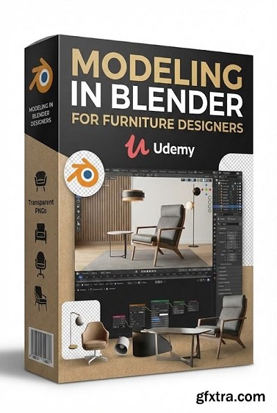 Udemy - Modeling in Blender for Furniture Designers
