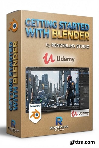 Udemy - Getting Started With Blender by RENDERLINX STUDIO