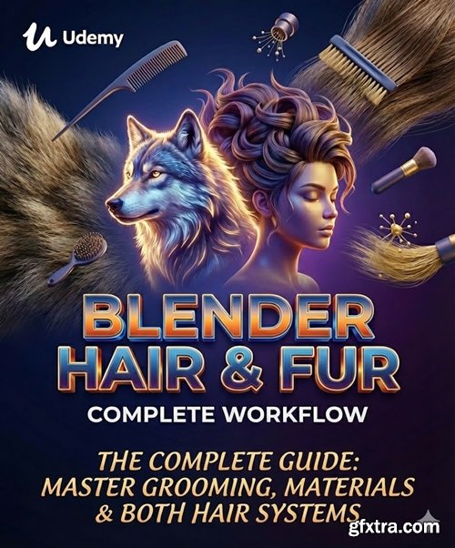 Udemy - Blender Hair & Fur: Complete Workflow