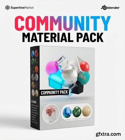 SuperhiveMarket - Community Material Pack SuperhiveMarket - Community Material Pack