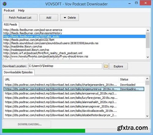VovSoft Podcast Downloader 3.4
