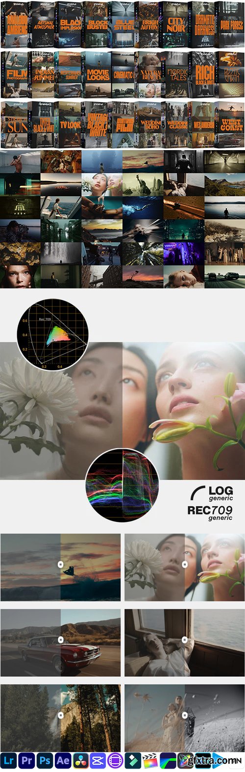 GradeFruit - Master Bundle 500+ Cinematic Luts and Lightroom Presets $149 GradeFruit - Master Bundle 500+ Cinematic Luts and Lightroom Presets $149