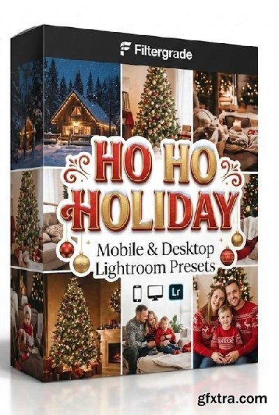 Filtergrade - Ho Ho Holiday Mobile & Desktop Lightroom Presets