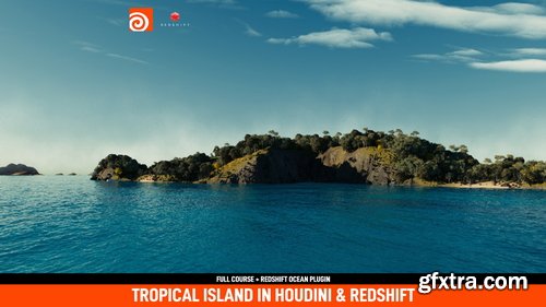 Gumroad - CGimagine - Tropical Islands in Houdini and Redshift