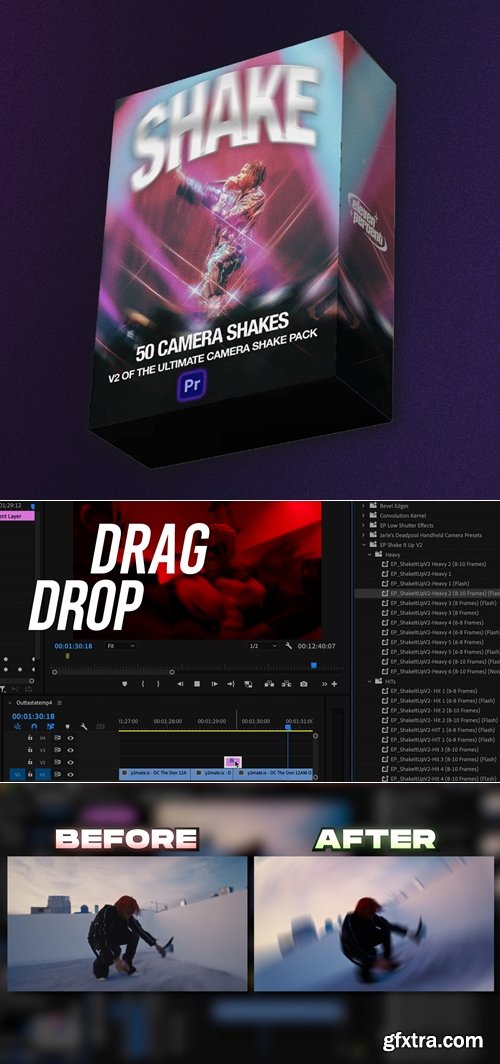 ElevenPercent - Shake It Up v2.1 The Ultimate Camera Shake Preset Pack (2025)