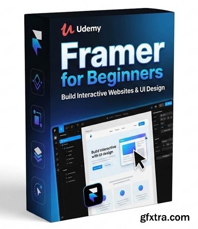 Udemy - Framer for Beginners: Build Interactive Websites & UI Design