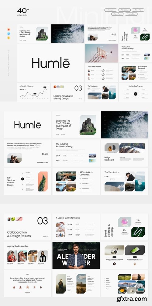 CreativeMarket - Humle Presentation Template Design CreativeMarket - Humle Presentation Template Design