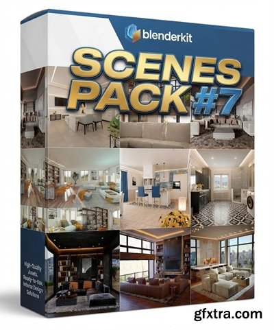 BlenderKit - Scenes Pack #7 BlenderKit - Scenes Pack #7