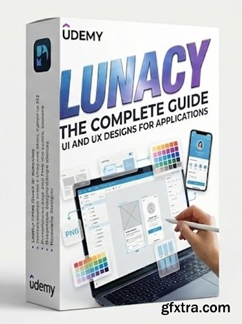 Udemy - Lunacy the complete guide UI and UX designs for applications Udemy - Lunacy the complete guide UI and UX designs for applications