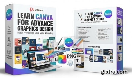 Udemy - Learn Canva For Advance Graphics Design