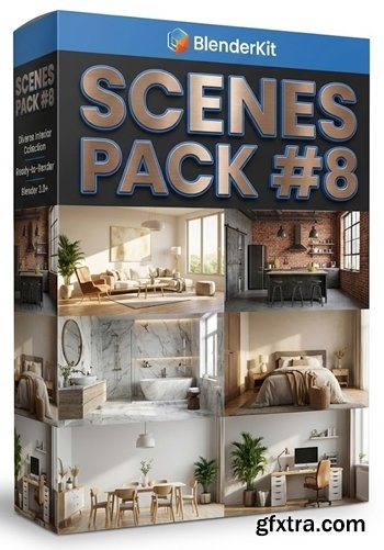 BlenderKit - Scenes Pack #8 BlenderKit - Scenes Pack #8