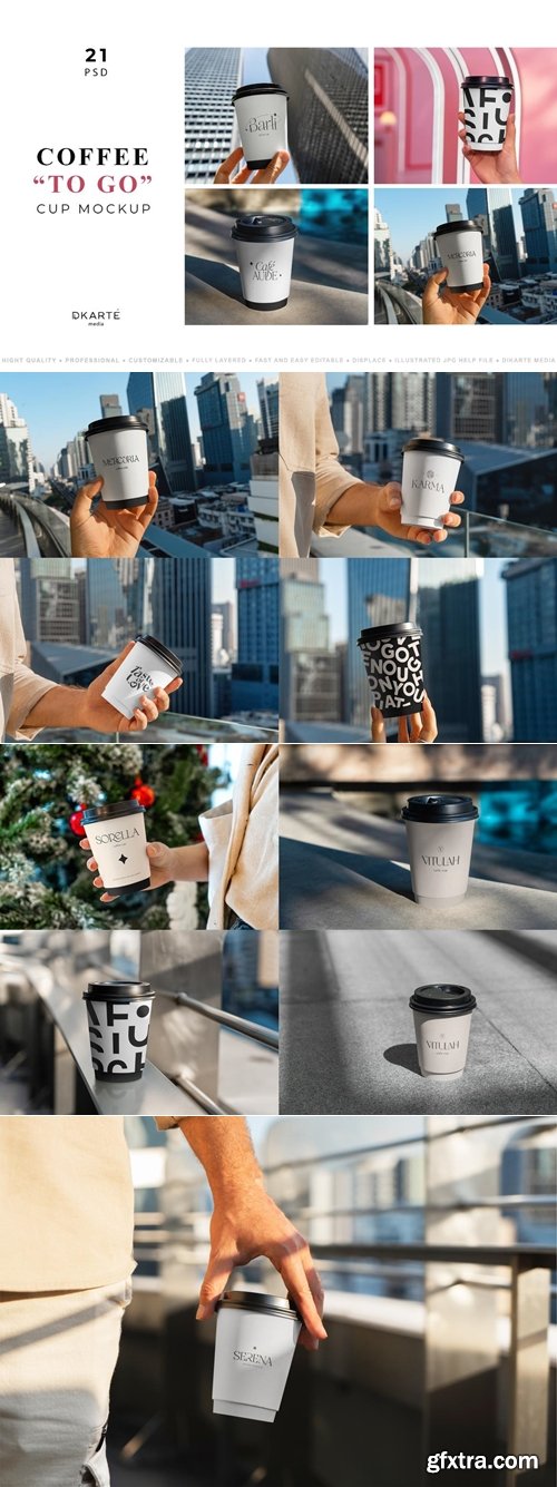 MockupCloud - Coffee Cup To Go MockUps