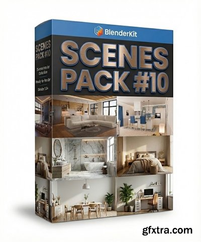 BlenderKit - Scenes Pack #10