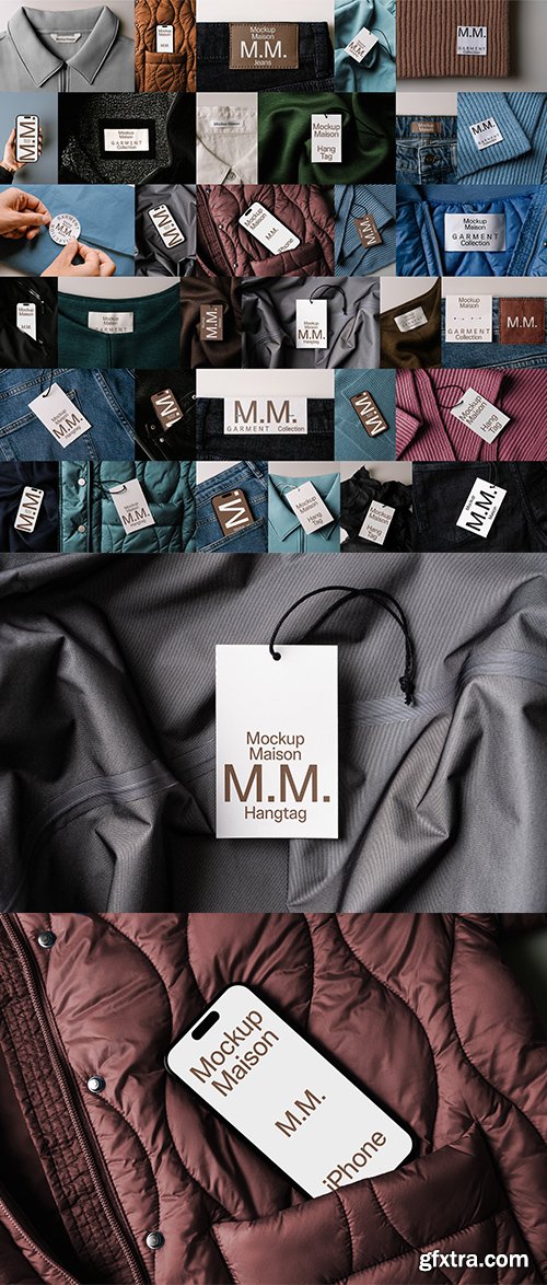 Mockup Maison - Garment Collection – 33 Mockups $149 Mockup Maison - Garment Collection – 33 Mockups $149