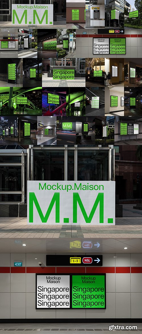 Mockup Maison - Singapore Collection – 29 Mockups $140 Mockup Maison - Singapore Collection – 29 Mockups $140