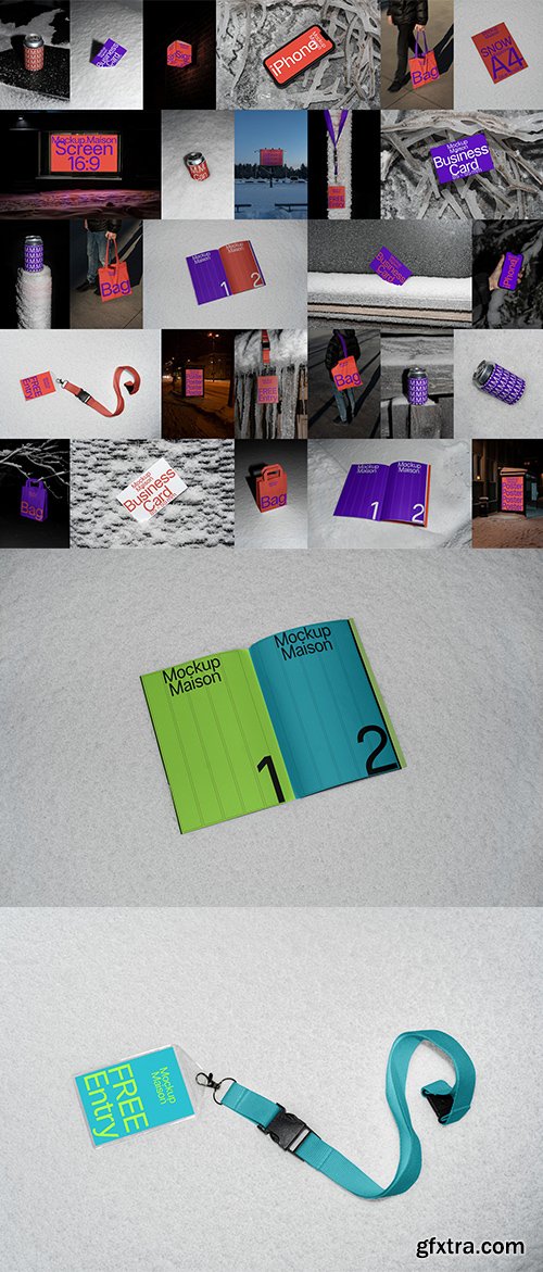 Mockup Maison - Snow Collection – 27 Mockups $110 Mockup Maison - Snow Collection – 27 Mockups $110
