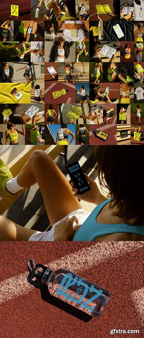 Mockup Maison - Sport Collection – 57 Mockups $260 Mockup Maison - Sport Collection – 57 Mockups $260