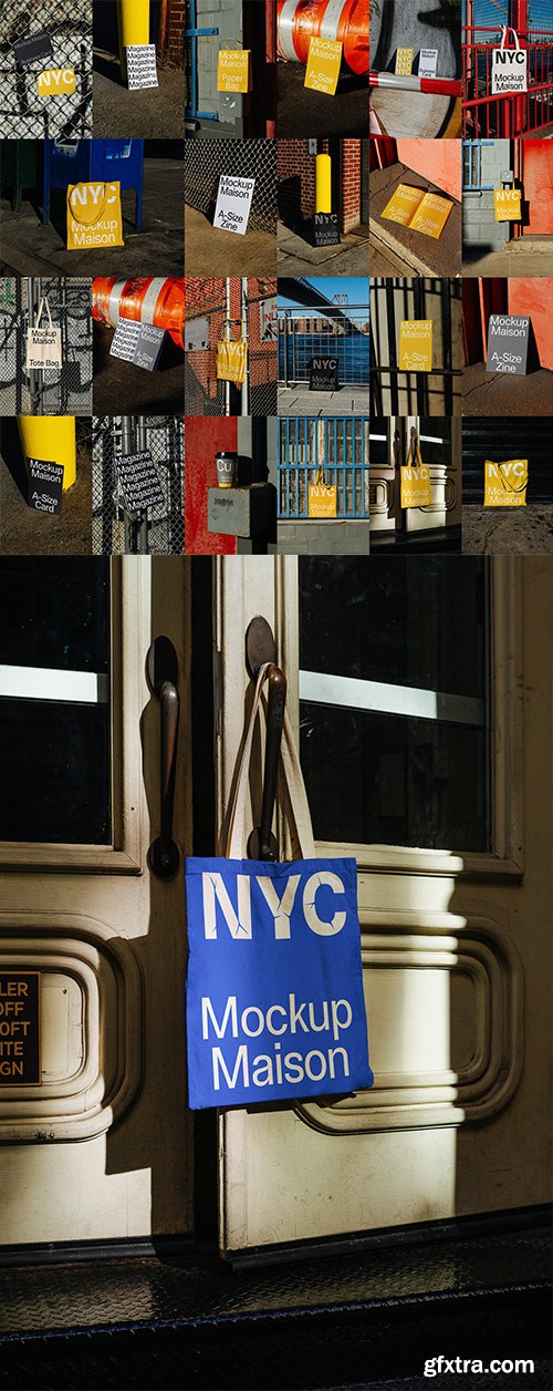 Mockup Maison - New York Basics Collection – 24 Mockups $110 Mockup Maison - New York Basics Collection – 24 Mockups $110