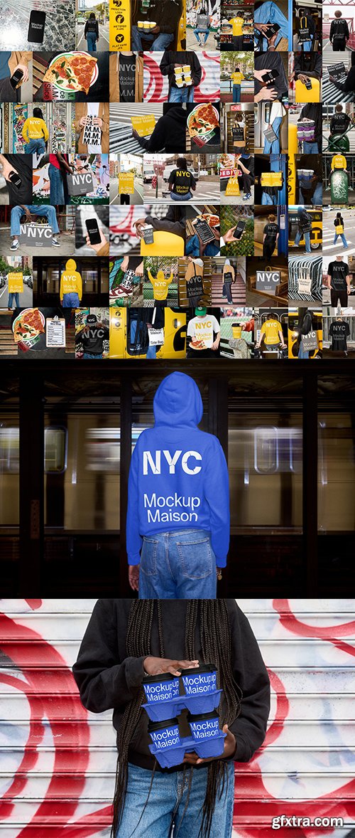 Mockup Maison - New Yorkers Collection – 63 Mockups $280 Mockup Maison - New Yorkers Collection – 63 Mockups $280