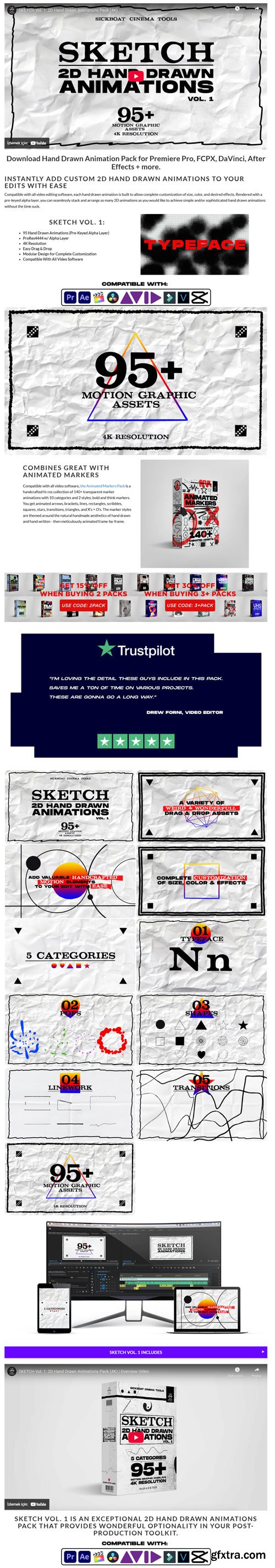 Sickboat - SKETCH VOL. 1: 2D HAND DRAWN ANIMATIONS Sickboat - SKETCH VOL. 1: 2D HAND DRAWN ANIMATIONS