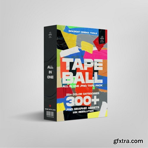Sickboat - TAPE BALL: ALL-IN-ONE TAPE TEXTURE PNG PACK (10K) Sickboat - TAPE BALL: ALL-IN-ONE TAPE TEXTURE PNG PACK (10K)