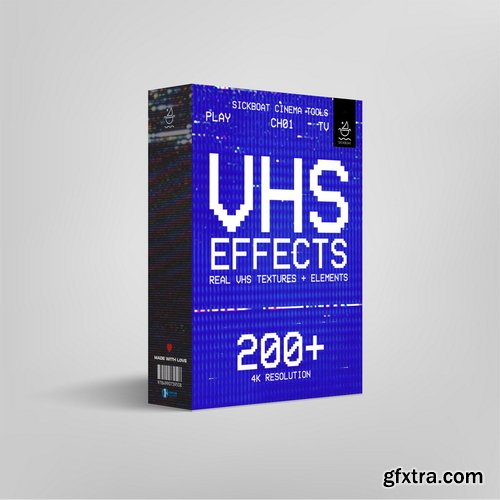 Sickboat - VHS EFFECTS: REAL VHS TEXTURE OVERLAYS (4K) Sickboat - VHS EFFECTS: REAL VHS TEXTURE OVERLAYS (4K)