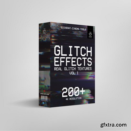 Sickboat - GLITCH EFFECTS: REAL GLITCH TEXTURE OVERLAYS (VOL. 1) Sickboat - GLITCH EFFECTS: REAL GLITCH TEXTURE OVERLAYS (VOL. 1)