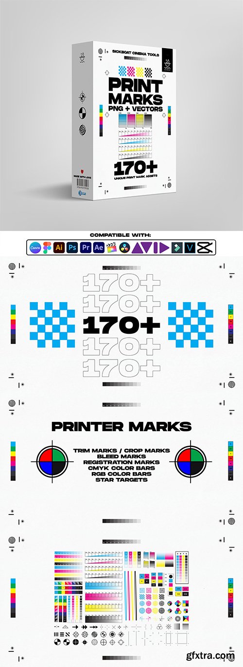 Sickboat - PRINT MARKS: PRINT MARK PNG + VECTORS Sickboat - PRINT MARKS: PRINT MARK PNG + VECTORS