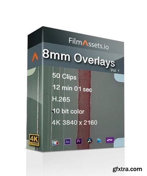 FilmAssets - 8mm Overlays Vol. 1 FilmAssets - 8mm Overlays Vol. 1
