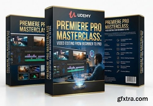 Udemy - Premiere Pro Masterclass: Video Editing from Beginner to Pro