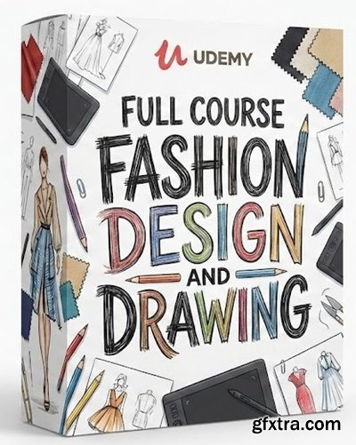 Udemy - Full course fashion design and drawing