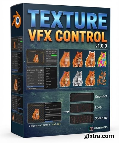 Gumroad - Texture VFX Control v1.0.0 Gumroad - Texture VFX Control v1.0.0