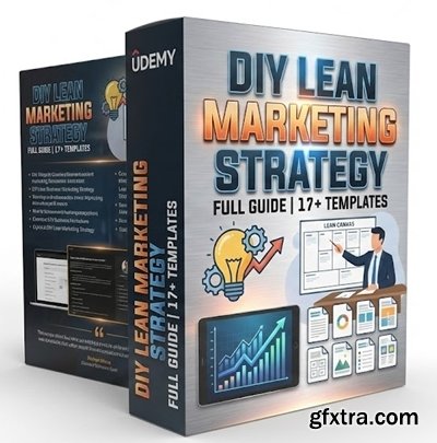 Udemy - DIY Lean Marketing Strategy: Full Guide | 17+ Templates