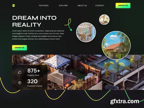 Craftwork Design - Hero Headers Figma Template