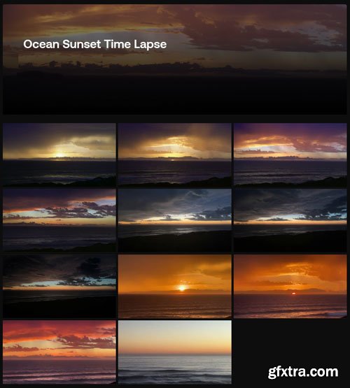 Artlist - Ocean Sunset Time Lapse