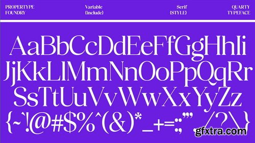 CreativeMarket - Quarty Serif - 19 Fonts