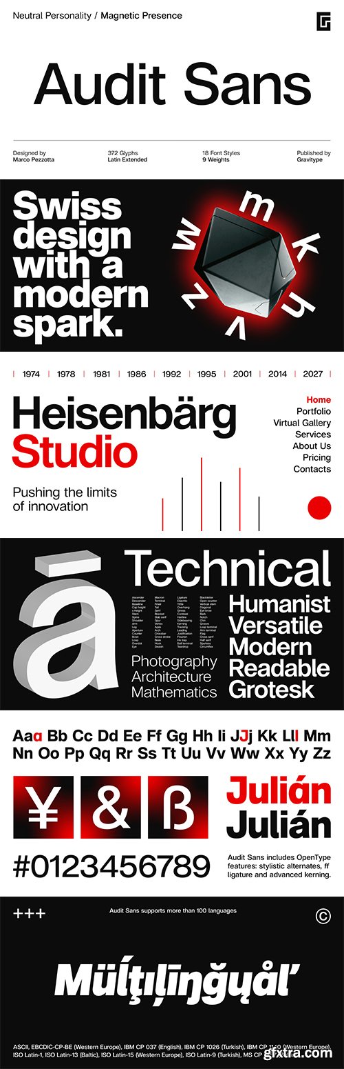 Audit Sans Font Family $197 Audit Sans Font Family $197