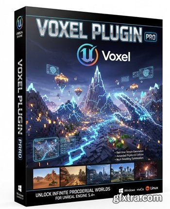Voxel Plugin Pro 2.0p8 for Unreal Engine Voxel Plugin Pro 2.0p8 for Unreal Engine