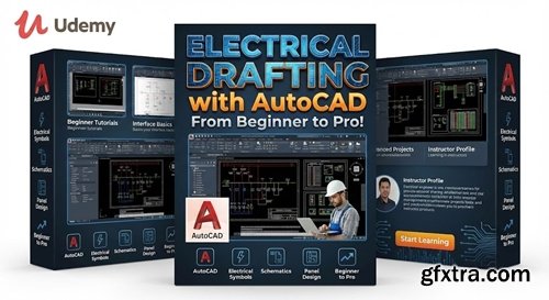 Udemy - Electrical Drafting with AutoCAD - From Beginner to Pro! Udemy - Electrical Drafting with AutoCAD - From Beginner to Pro!