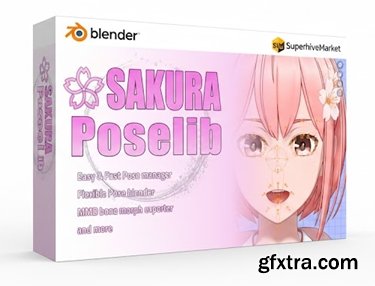 BlenderMarket - Sakura Poselib v1.4.4