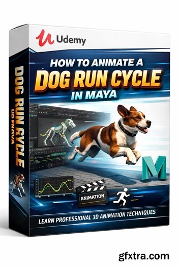 Udemy - How to Animate a Dog Run Cycle in Maya