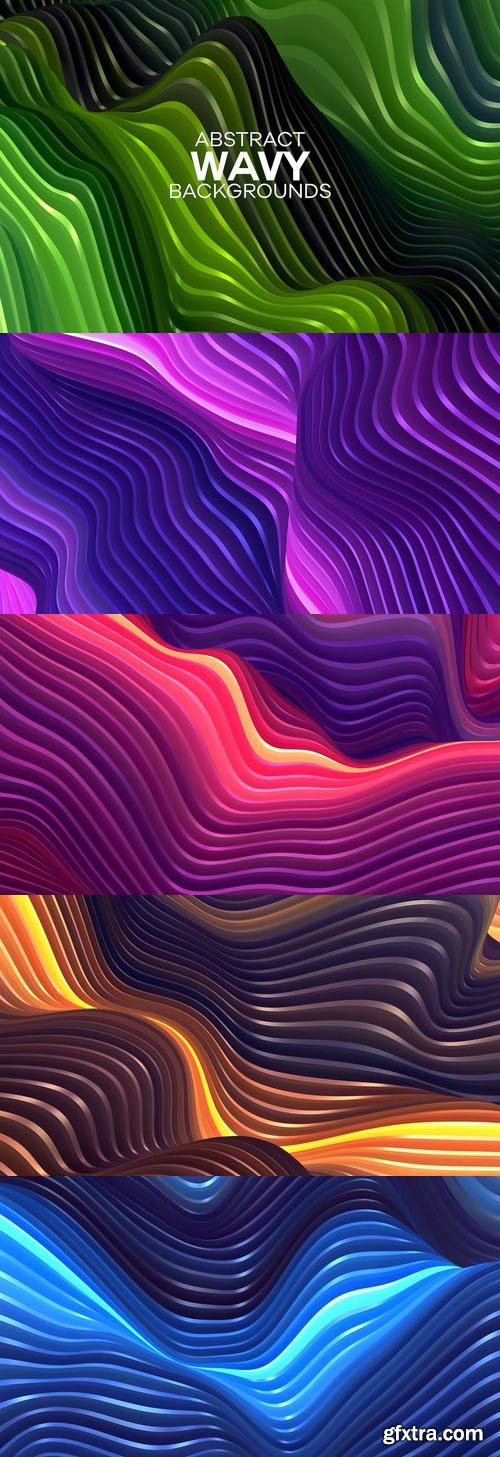 Abstract Wavy Backgrounds Abstract Wavy Backgrounds