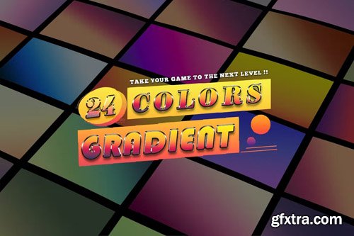 24 Colors Gradients Photoshop 24 Colors Gradients Photoshop