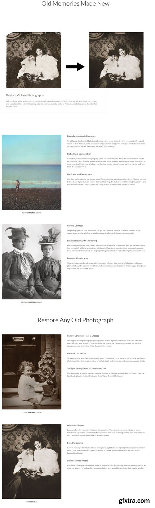 Phlearn - How to Restore Old & Vintage Photos in Photoshop