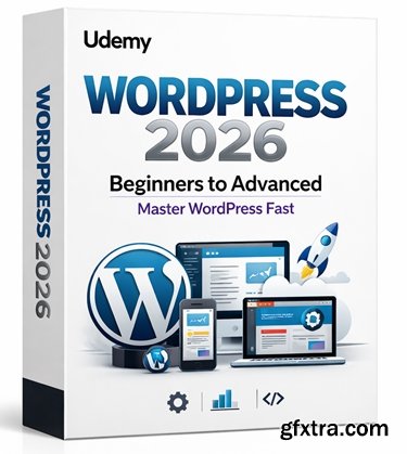 Udemy - WordPress 2026 Beginners to Advanced - Master WordPress Fast
