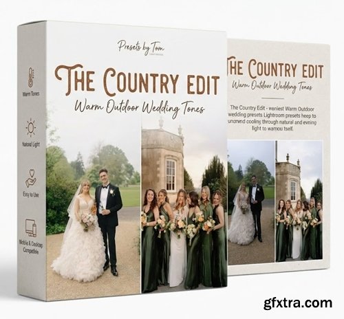 Presets by Tom - The Country Edit - Warm Outdoor Wedding Tones