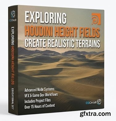 CGCircuit - Exploring Houdini Height Fields - Create Realistic Terrains