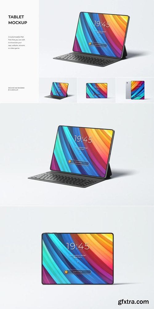 MockupCloud - High Quality Tablet Mockup